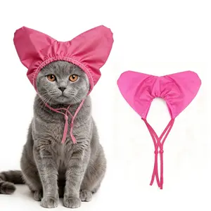 Adjustable Pet Shower Cap, Waterproof Ear Protection for Dogs and Cats, Bathroom Beauty Ear Drop Guard, Adjustable Design for Comfort