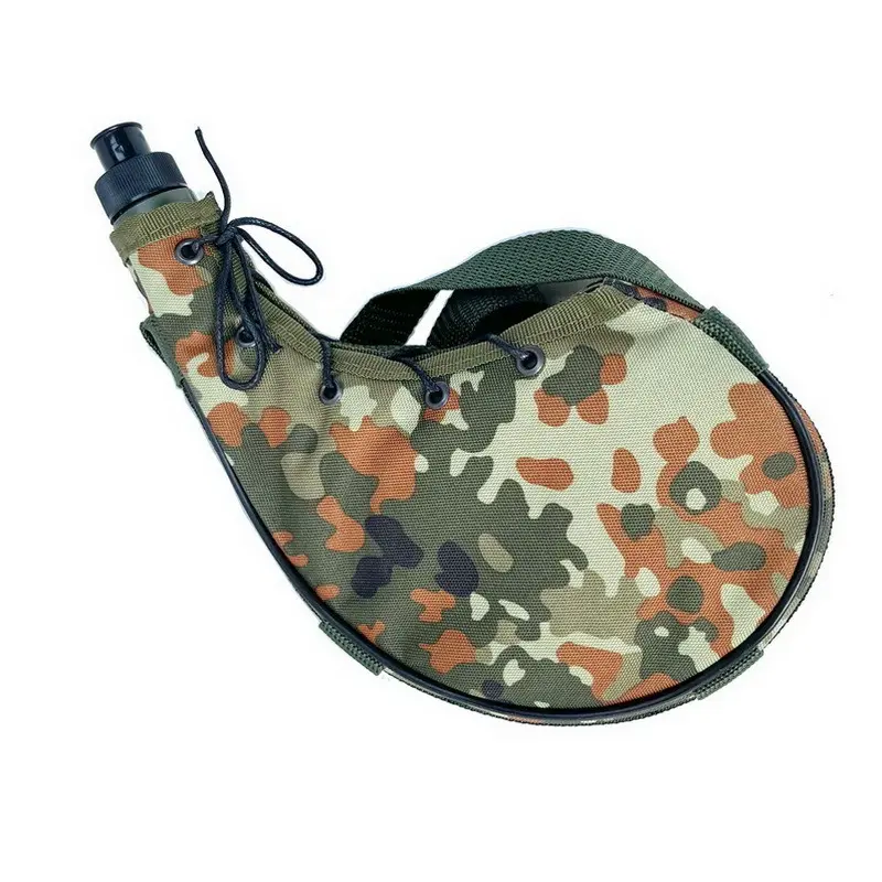 Outdoor Sports Camouflage Pot Waist Kettle Portable Desert Pot Military Training Tactical Training Kettle