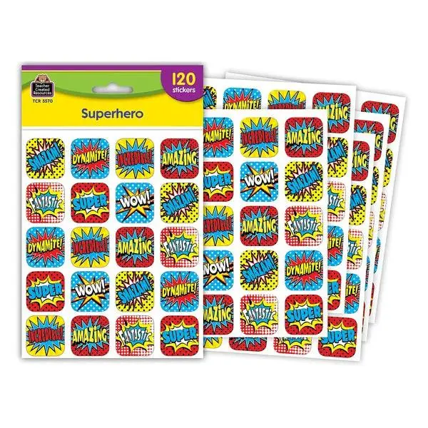 Superhero Stickers