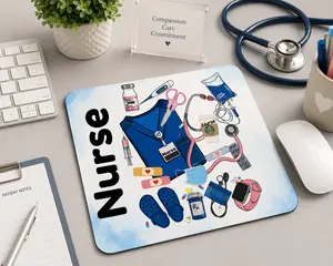 Nurse Mouse Pad- Gift for Nurses & Healthcare Worker mouse pad