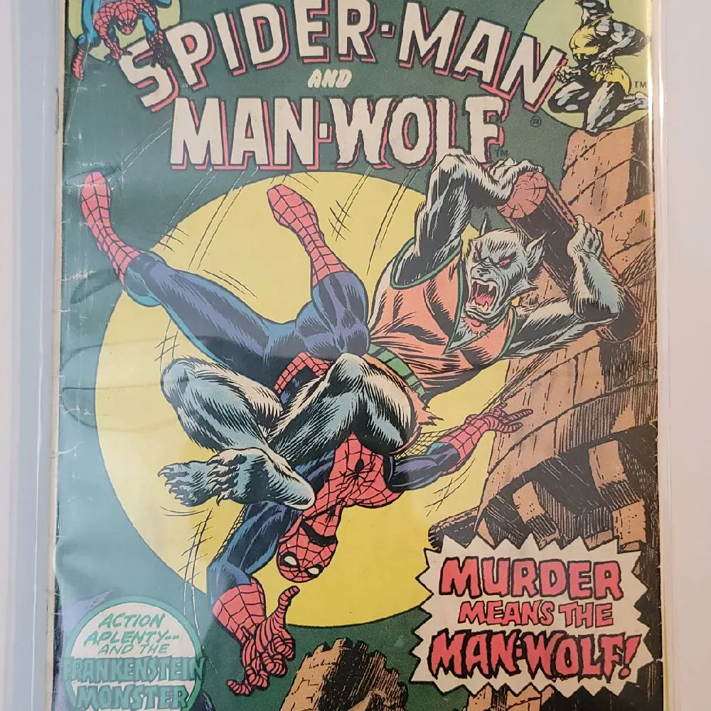 Marvel Team‑Up #37 Spider‑Man and Man‑Wolf feature Comic Book