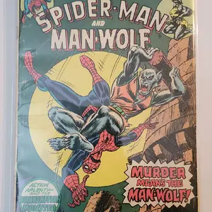 Marvel Team‑Up #37 (Spider‑Man and Man‑Wolf), Comic Book, Graphic Novel for Comic Book Enthusiasts
