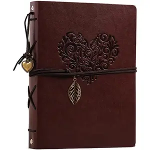 4x6 Leather Photo Album Holds 160 Photos with Writing Space & 30 Writing Paper, Ideal for Travel Family Wedding Baby Graduation Ultrasound Picture Scrapbook Album