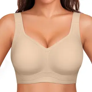 Wirefree Bras for Women Full Coverage No Underwire Everyday Bras Comfortable
