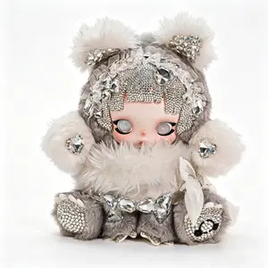 【Punk Panda】Handmade Diamond Doll