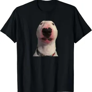 100% cotton Unisex Walter Dog T-Shirt Meme Gift T-Shirt for Men Women