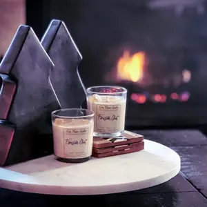One Eleven Candles Fireside Chat Crystal Candle - Soy Candle