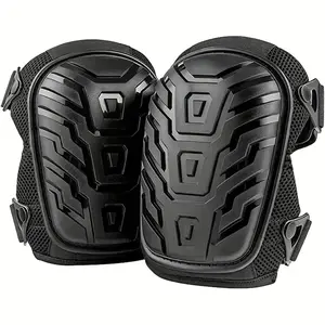 Professional Knee Pads, 1 Pair Foam Padding Gel Construction Knee Pads with Strong Double Straps, Comfortable Knee Protection for Indoor and Outdoor Use