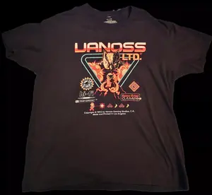 VanossGaming Black T-shirt XXL Worn Graphic Print Limited Release