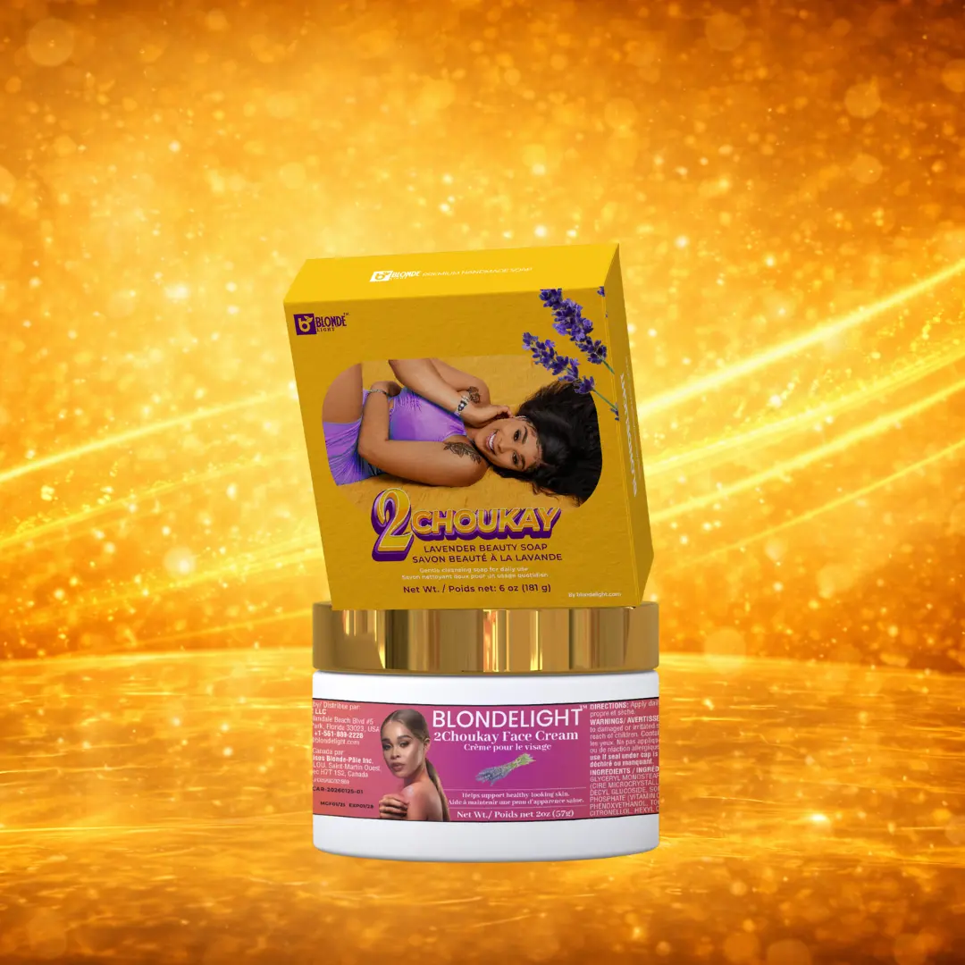 BLONDELIGHT Boujwa Set (2Choukay Soap + 2Choukay Face Cream) BLONDELIGHT Boujwa Set (2Choukay Soap + 2Choukay Face Cream)