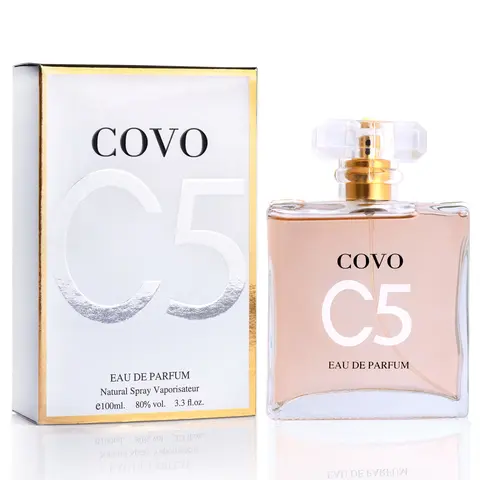 Urban Collection Women's Covo C5 Eau De Parfum (EDP) 100ml Spray - Bold Fragrance, Timeless Gourmand Floral Women's Fragrance with Crisp Citrus, Vibrant Rose, Jasmine, Fruity Vanilla, Orange Rose Notes, Elegant Boxed Modern Scent for Adults