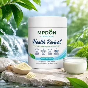 Premium Colostrum Powder, Unflavored Daily Supplement, Non-GMO, Gluten Free, Fat Free, 120 Servings