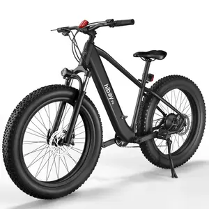 Hiboy P6 Electric Bike for Adults 28MPH 62.1Miles Range 1000W Motor 48V 13Ah Battery 26"x4.0" Fat Tires Shimano 7 Speed