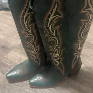 Wetkiss Knee High Cowboy Cowgirl Boots for Women, Stylish Western Design with Chunky Heel, Embroidery and Studded Details  ,Women's Shoes,Women's Boots #TikTokShopStockUp