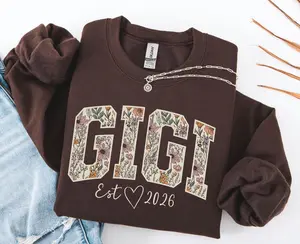 Gigi Sweatshirt, Gigi Gifts for Grandma, First Time New Grandma Gifts, Birthday Gifts for Gigi, Gigi Shirt Grandmother Gift