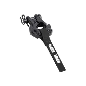 Metal Winch Hook With Winch Pull Strap Tags Decoration for 1/10 RC Crawler Car Axail SCX10 TRX4 TRX6 Rc4wd Upgrade Parts