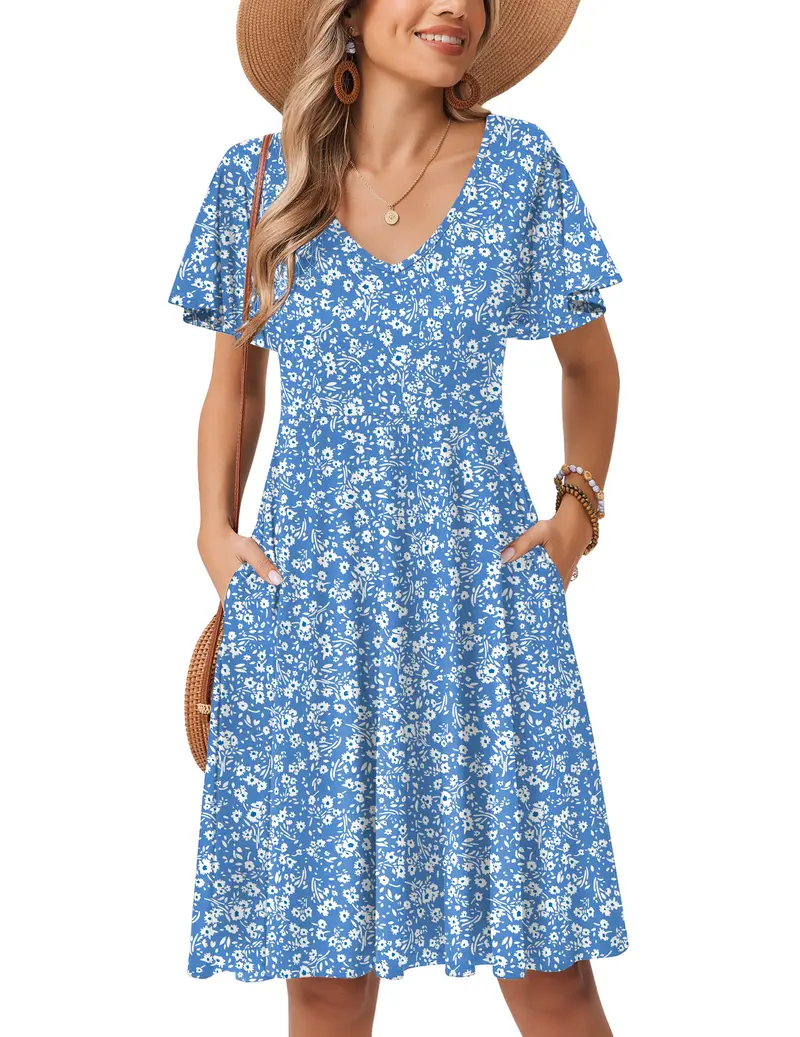 knee length dresses for ladies Manhattan A-Line Shift Dress main image 1
