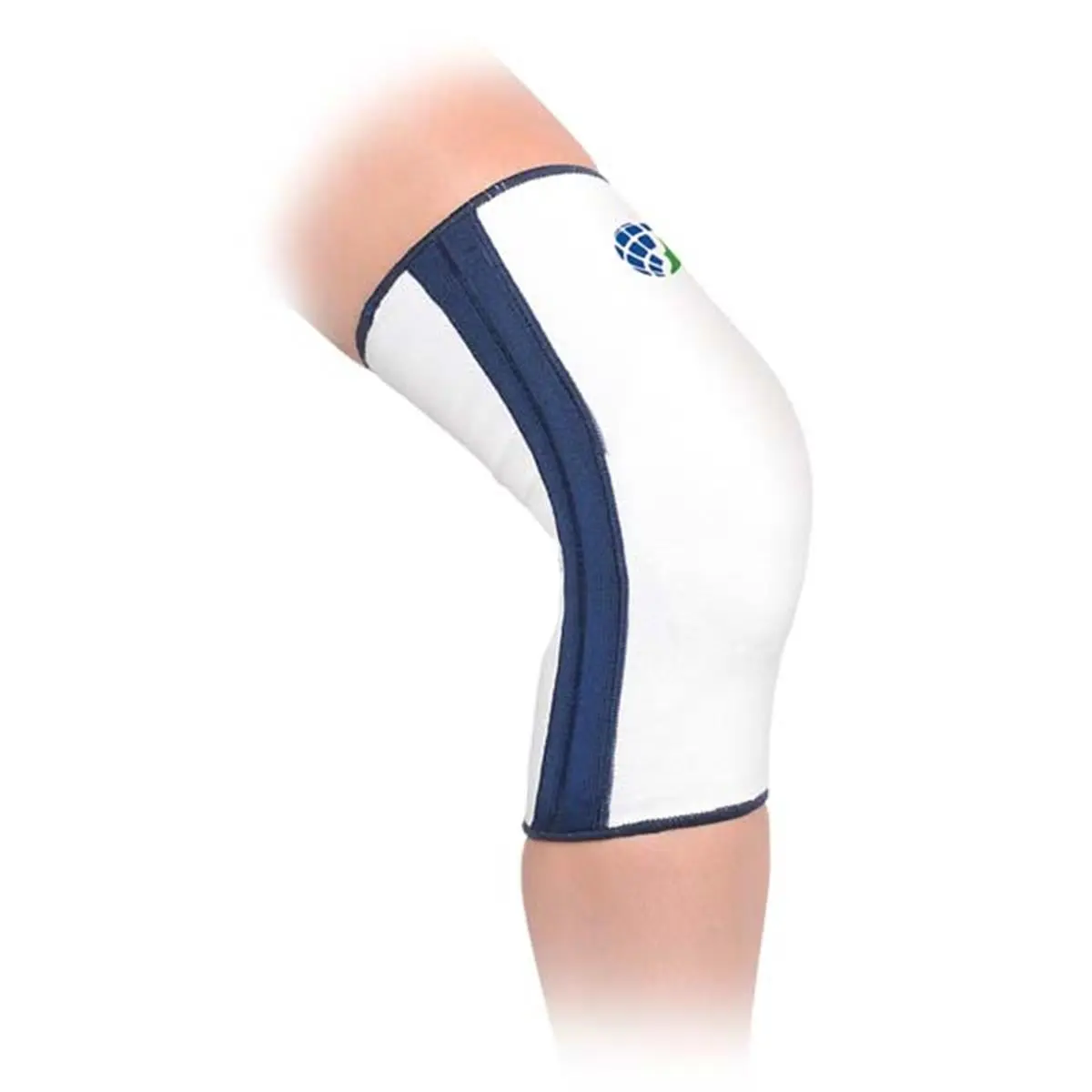 Advanced Orthopaedics 3399 Visco-Gel Silicone Knee Brace - 2X Large, 0.5 lbs, Flat Knitted, Contoured Silicone Ring, Comfortable Support, Accelerate Healing, Contoured Fit, Knee Strain, Large Size, Patellar Relief, Support Brace, Compression, Four-Way Str