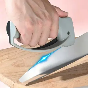 Kitchen Manual Knife Sharpener, Quick Cutting Blade Sharpening Tool, Household Whetstone Sharpener