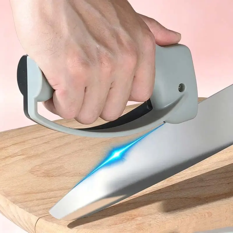 Kitchen Manual Knife Sharpener, Home Quick Cutting Blade Sharpening Tool, Household Whetstone Sharpener