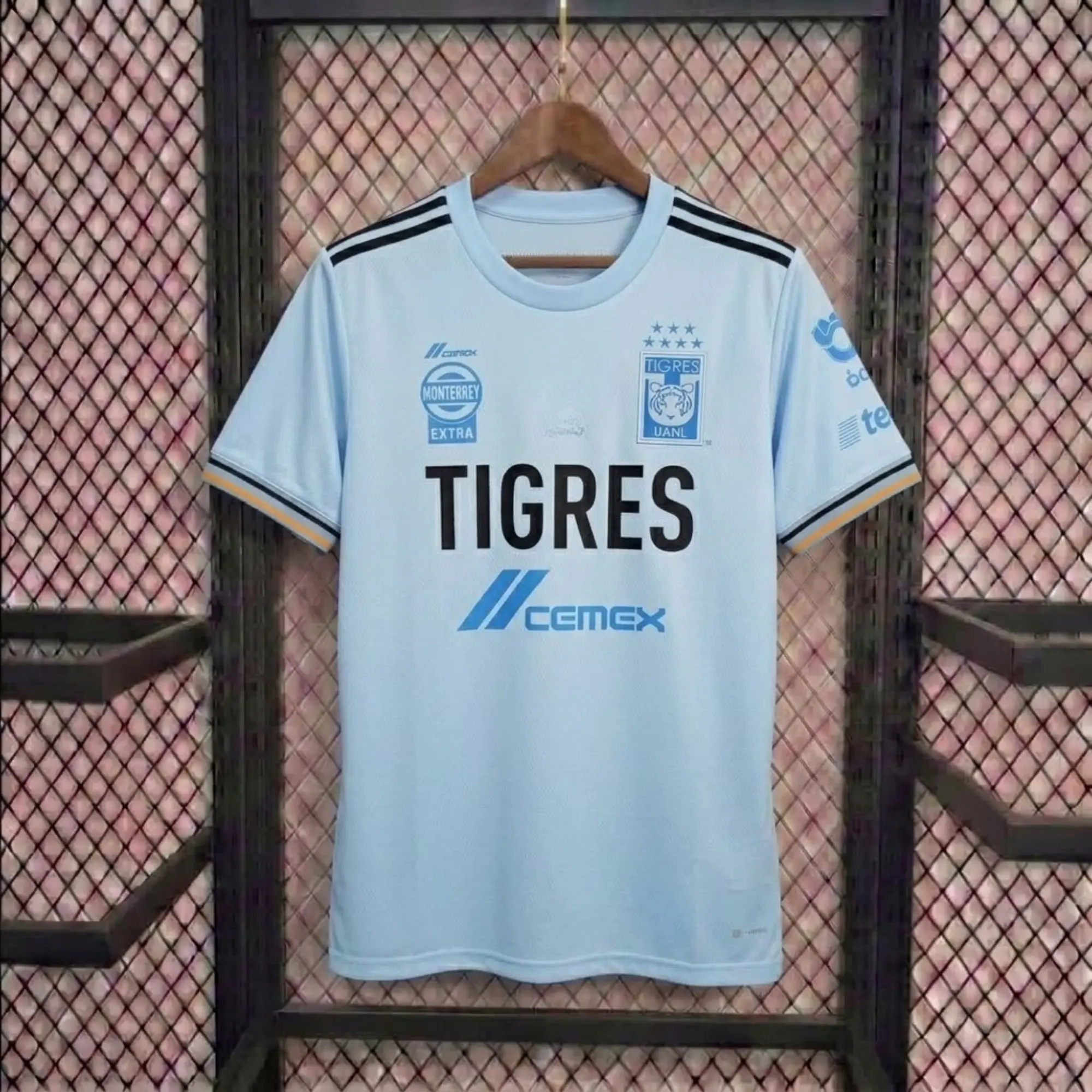 [HotToday] - Tigres UANL 2021-22 Away Soccer Jersey - Full Print Logo