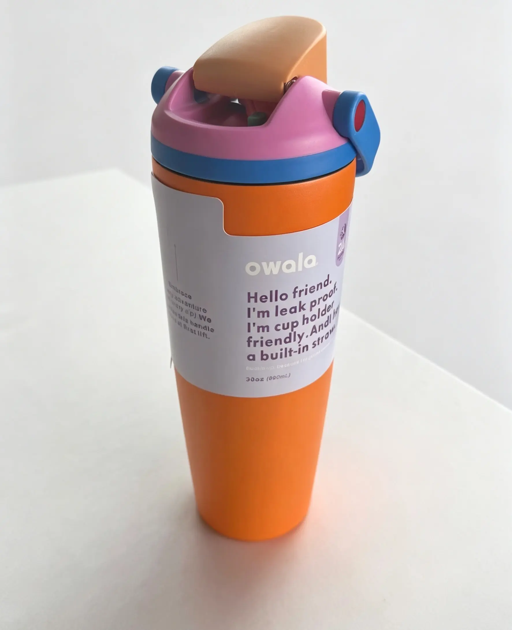 Portable Double Water Bottle, Leakproof Kitchenware Drinkware for Outdoor, Gym Use