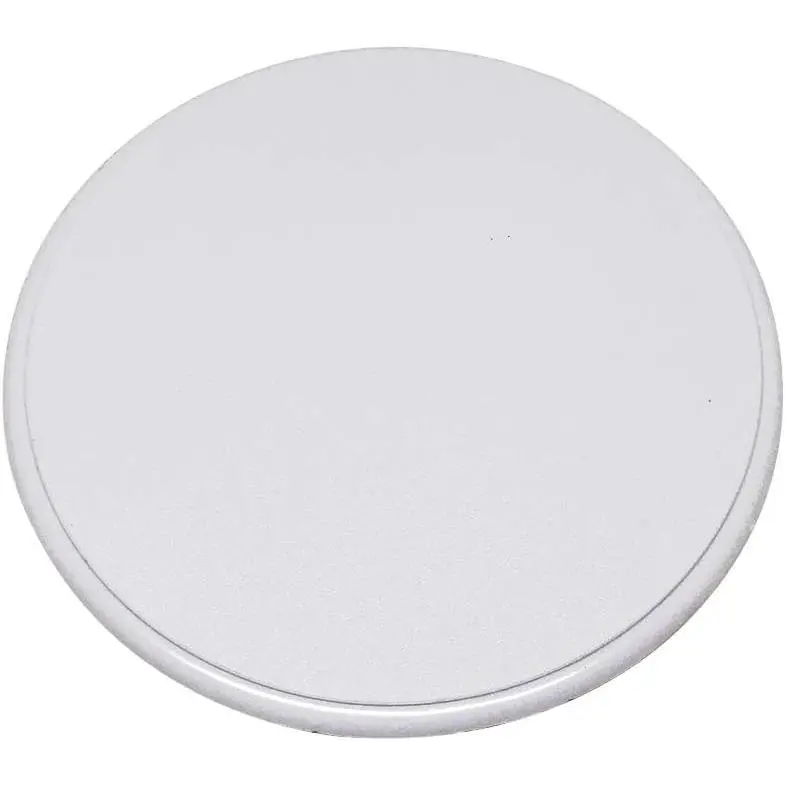 5 Pack - Round Door Stoppers for The Wall | 5" inch Door Knob Wall Protector, Self Adhesive Door Handle Stopper, White