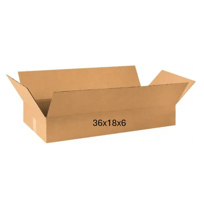 36x18x6 (200 lb strength) | SINGLE CARDBOARD BOX