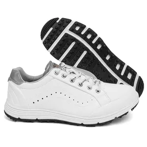 Mens Spikeless Golf Shoes Waterproof Sports Shoes Comfortable Breathable Sports Shoes Large Size