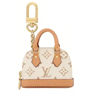 Louis Vuitton Micro Alma Handbag for Women – Monogram Zip Closure, Coated Canvas, Beige and Brown