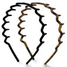 Women's Retro 90s Zig Zag Headbands with Comb Teeth - 2-Pc Non-Slip Black Metal & Tortoise Hair Accessories Kit, Lightweight Pinch-Free Hold for 90s Hair, Daily Slicked Back Styles, One Size Business Gifts R2163