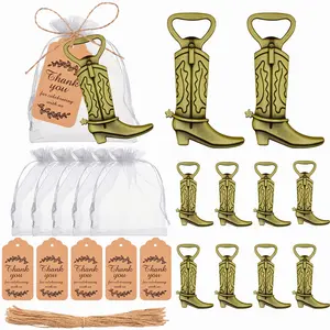 10 Pairs Fashionable Creative Cross-Border Bestselling New Boot Bottle Opener, Beer Party Gift, Kitchen Barware Accessories