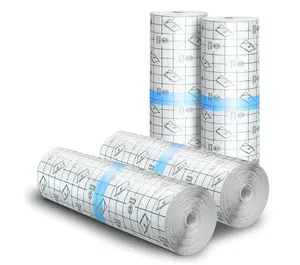 BFONS Tattoo Aftercare Waterproof Bandages 6 in x 4.4 yd Tattoo Cover Up Tape, Tattoo Supplies Second Skin Bandage Flat Roll Transparent Film Wound Healing Protective Clear Sterile and Safe Bandages