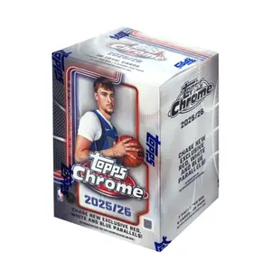 2025 Topps Chrome NBA Basketball Blaster Box