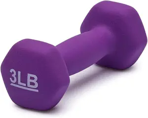 Basics Neoprene Dumbbell Hand Weights for Exercise and Muscle Toning Basics Neoprene Dumbbell Hand Weights for Exercise and Muscle Toning