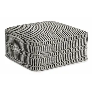 Safford Square Woven Outdoor/ Indoor Pouf