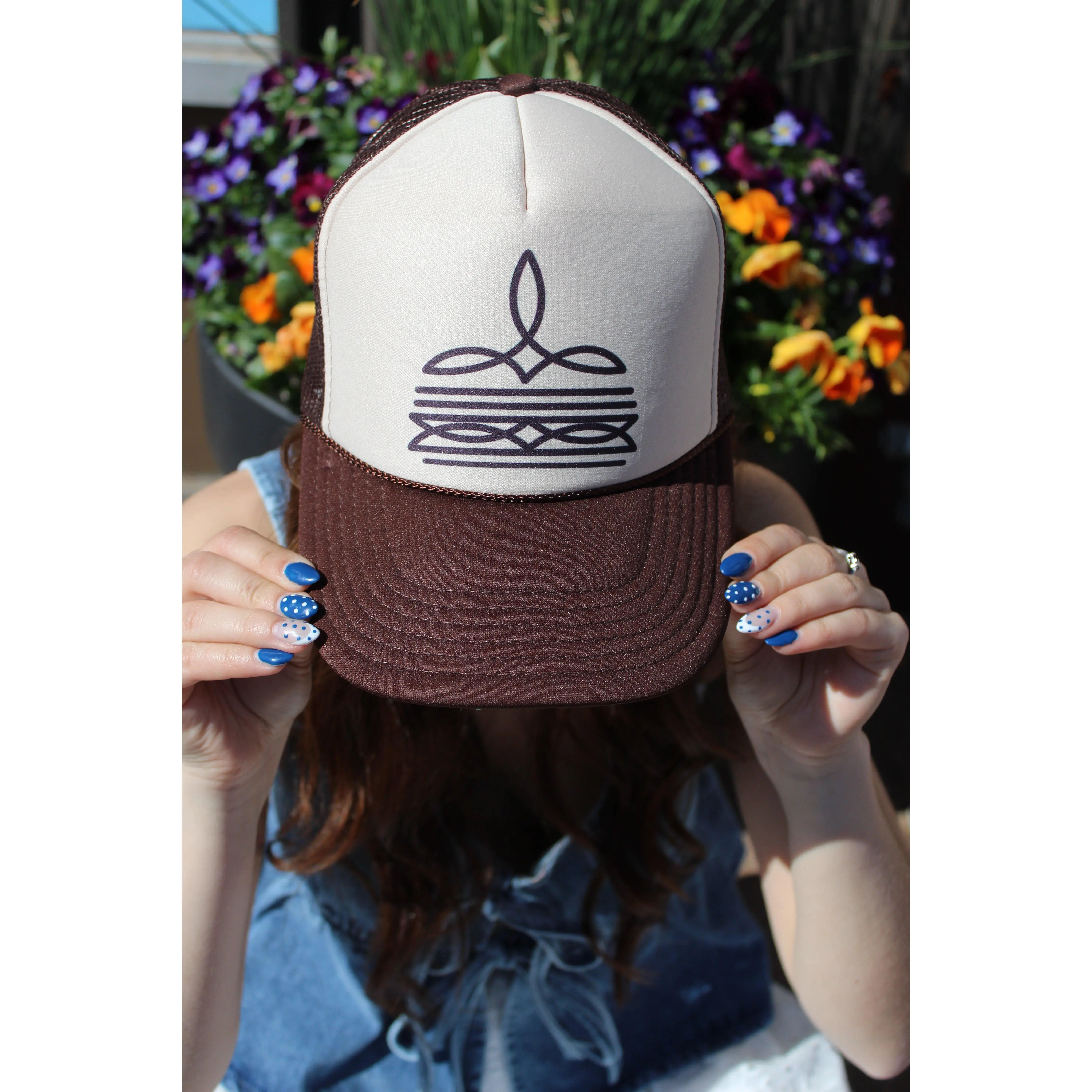 Boot Stitch Trucker Hat