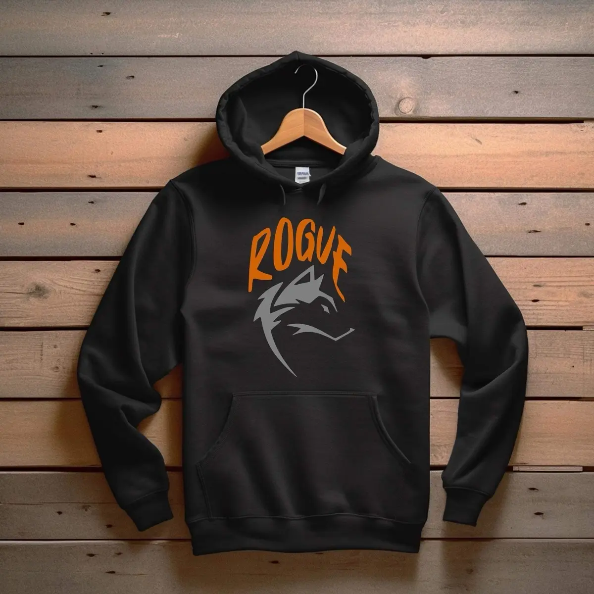 ROGUE WOLF Basic Logo Hoodie