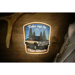 Deer Woods Sticker