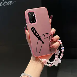 Xiaomi Redmi NOTE 10 5G Funny Line Figures suit bracelet phone Case Accessories For Xiaomi Redmi NOTE 10 5G with PET Shock proof design perfect for popular