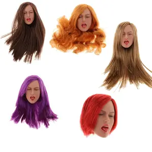 1:6th Scale European Beauty Model Head Sculpt For 12\'\' Dolls