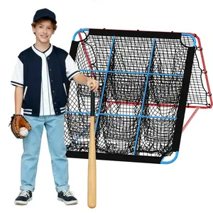 ⚾🎯 This 2-in-1 Rebounder Net Throws BACK at You! 9-Hole Zone Trainer, Adjustable Angles, 5×4ft Backyard BEAST!