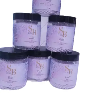 whipped mango and shea butter Rest fragranced with lavender,  clary sage, and chamomile essential oils Body Care Moisture Calming Blend Moisturizer Relaxing