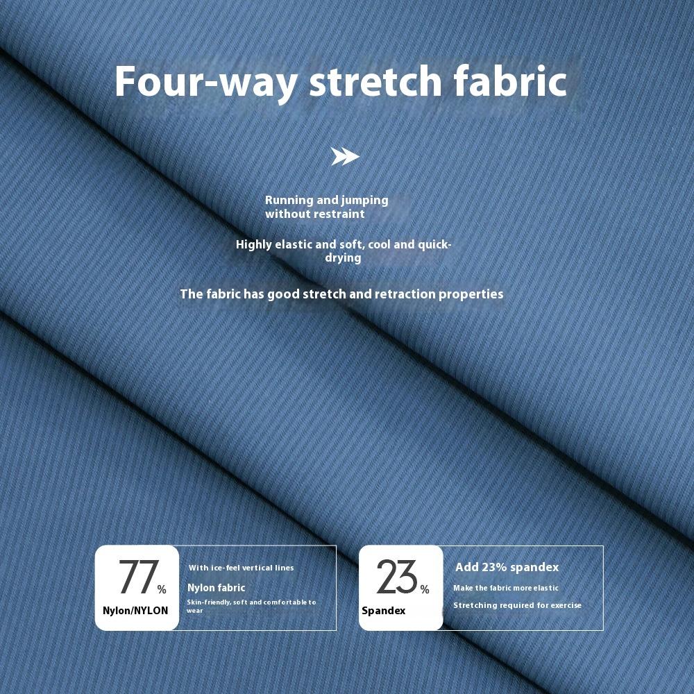 🏃‍♂️ AirFlex Men's Quick-Dry Track Pants – Stay Cool & Active