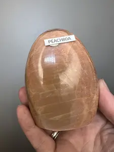 Peach Moonstone Freeforms  - Madagascar