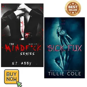 Sick Fux & Mindf*ck 2-Book Paperback Set - Dark, Twisted Tale of Obsession, Revenge, and Redemption (Literature & Art Dark Stories)
