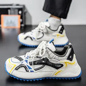 (New)Men's Shoes New Summer Dad Thick-Soled Sneakers Height-Increasing Casual Versatile Mesh Breathable Sports Casual Shoes(Gift)11