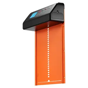 Automatic Chicken Coop Door, Battery Powered Chicken Coop Door with Timer & Manual Setting, Anti-Pinch, Durable Aluminum Alloy, Chick Run Gate Opener with Waterproof Sealing, Orange