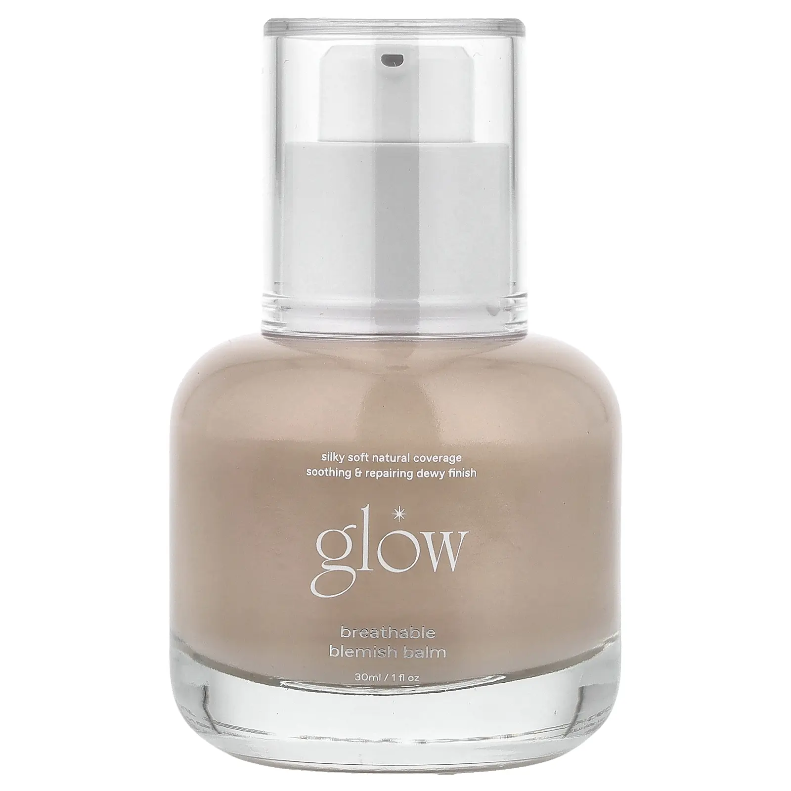 Glow Breathable Blemish Balm, For All Skin Types, One, 1 fl oz (30 ml)