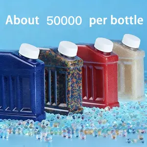 50,000 transparent water beads, suitable for toy, 6–8 mm, soaked in water for about 3 hours.